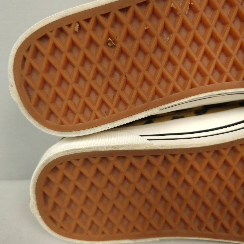 Vans Leopard Shoes Women Size 10 Tan Black Sid DX Anaheim Factory Low - Picture 14 of 16
